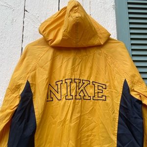 Vintage y2k yellow Nike windbreaker